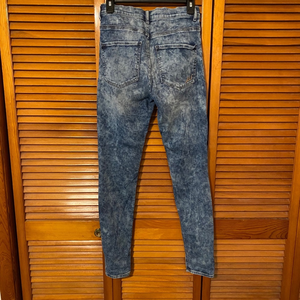 Express Acid Wash High Rise - Picture 2 of 2